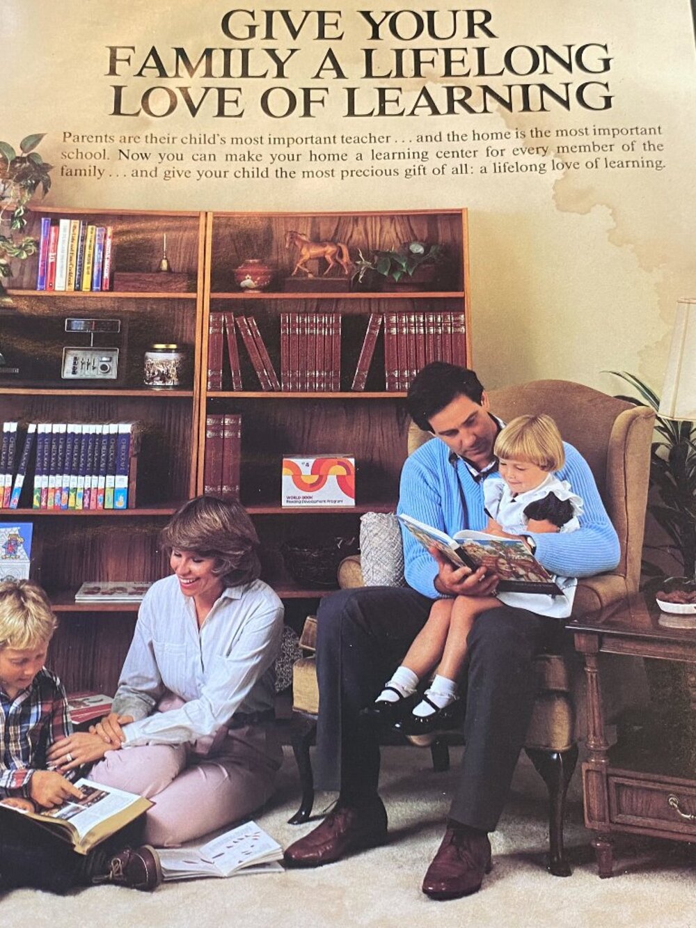 Give your Family a Lifelong Love of Learning- Encyclopedia Brochure